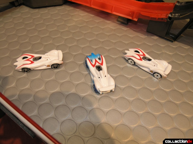 Hot Wheels Speed Racer - Racer X Avec Rampe De Saut - 1:64 - Orange - Neuf